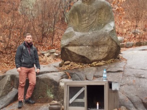 Hike to Buddha mountain in Korea